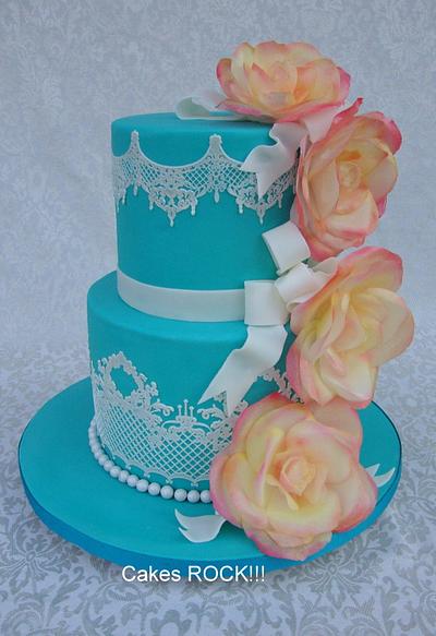 A 'Tiffany' for Tiffany - Cake by Cakes ROCK!!!  