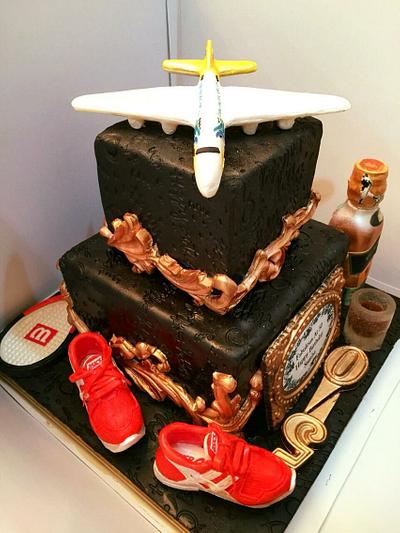 Apple Watch, iPod, iPhone6s cake. Apple logo cake. #bakerilly … | Iphone  cake, Cake for boyfriend, Creative birthday cakes