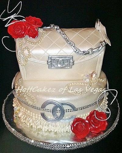 Chanel Glamour - Cake by HottCakez of Las Vegas