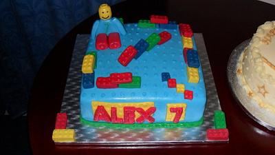 lego cake - Cake by paxy