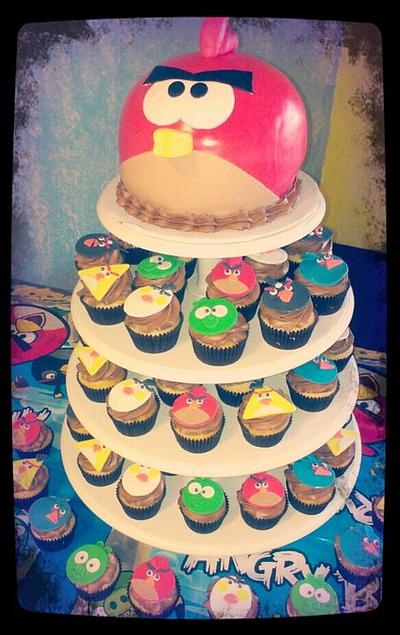 Angry Birds - Cake by Sonia Serrano
