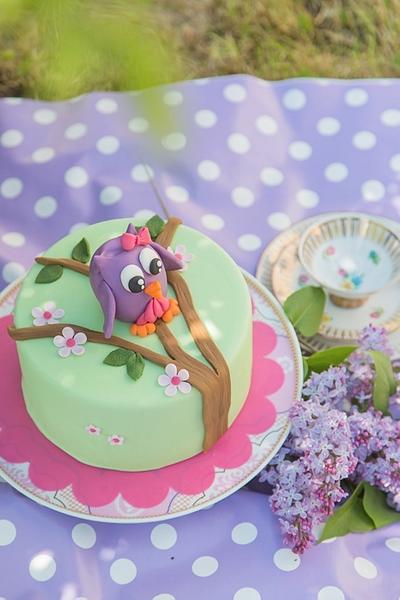 Owl Cake - Cake by Crazy BackNoé