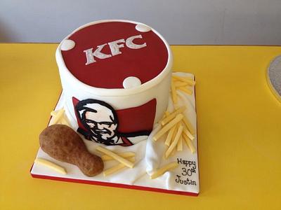 KFC cake - Cake by The Cake Lady 