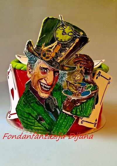 Mad Hatter - Cake by Fondantfantasy