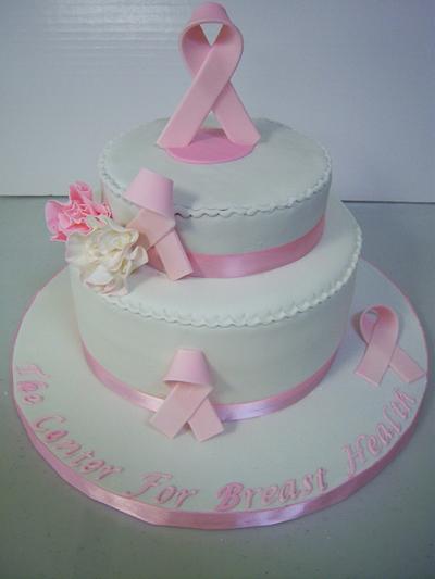 Breast Cancer Awareness Cake - Cake by Nizelle Olivo
