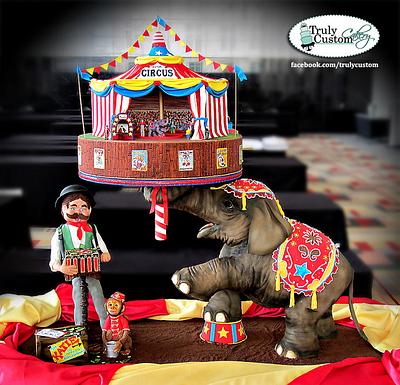 Under The Big Top - Cake by TrulyCustom