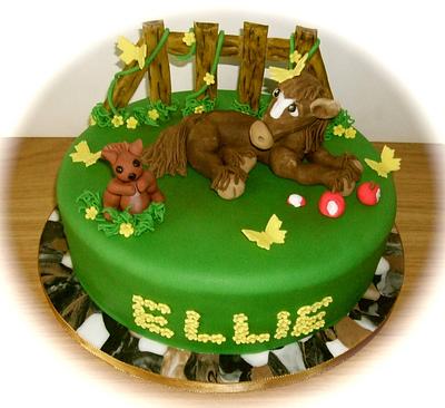 Horse cake - Cake by Vanessa 