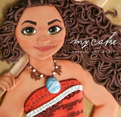 Moana - Cake by Natalia Casaballe