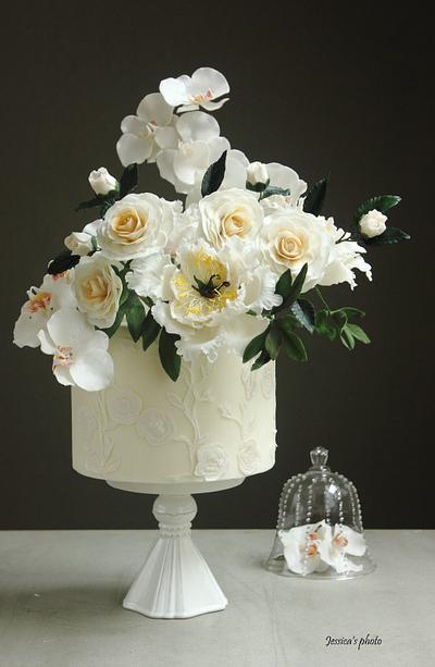 WHITE LONELINESS - Cake by Jessica MV