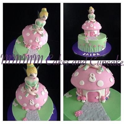 Tinkerbell cake - Cake by Mmmm cakes and cupcakes