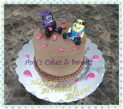 Minion jelly fight - Cake by Amy'z Cakez & Sweetz