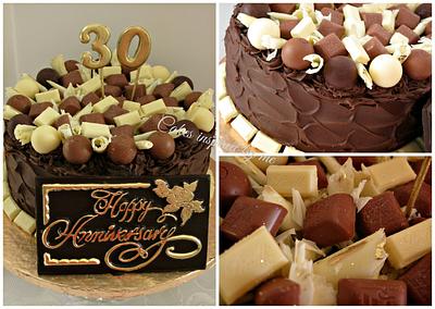 Lindt chocolate cake - Cake by Cakes Inspired by me