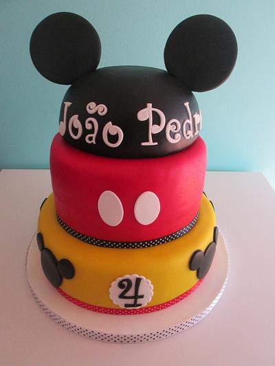Mickey Mouse - Cake by Amores com Açúcar