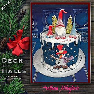 Deck the halls 2018 - Cake by Choco loco