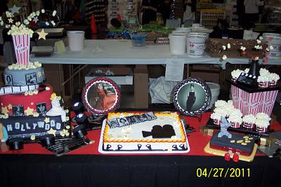 Old School Hollywood - Cake by Sharon Stoffers