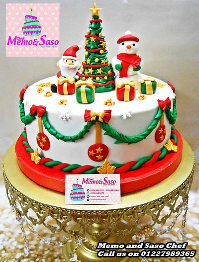 Christmas cake🎄 - Cake by Mero Wageeh