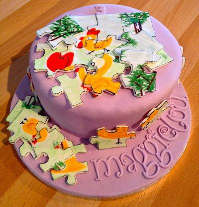 Puzzle Cake - Cake by Ashley Taylor Wood