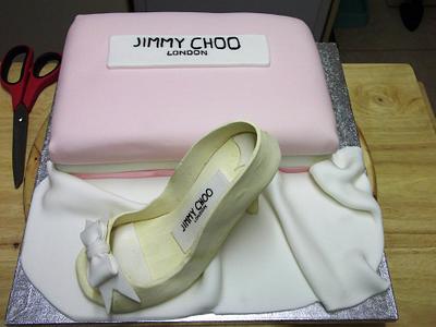 My First Gumpaste Shoe Cake - Cake by muffintops