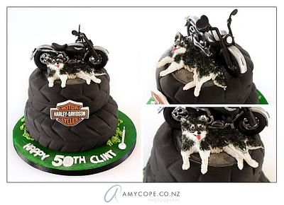 Harley Davidson Cake - Cake by Jo Tan