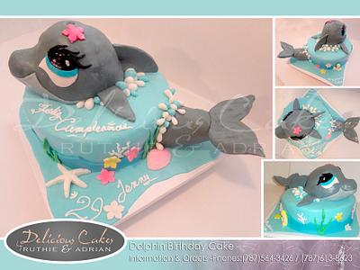 Dolphin Cake - Cake by Adrian Mercado