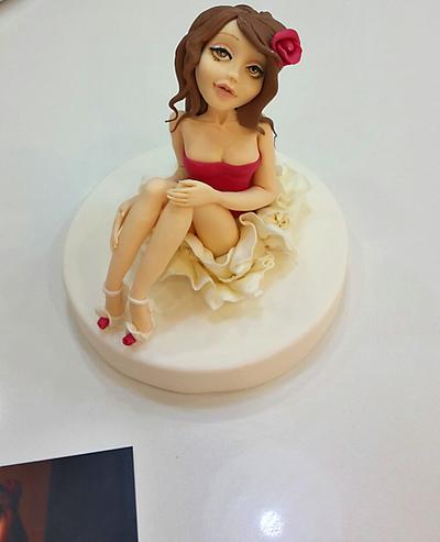 lady in eills - Cake by Nivo