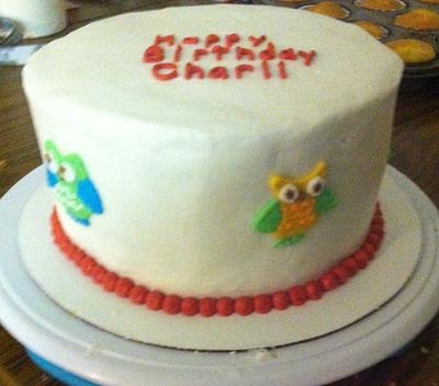 Owl Cake - Cake by StephS