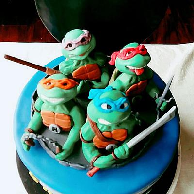 Teenage Mutant Ninja Turtles - Cake by Bakes by D