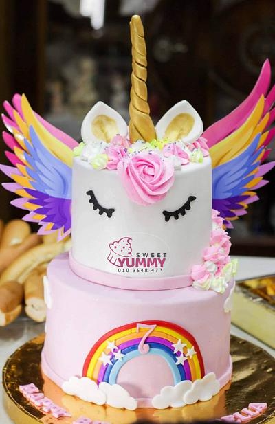 Unicorn cake - Cake by MennaSalah