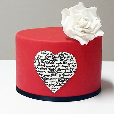 be mine valentine - Cake by Franci´s Cupcakes