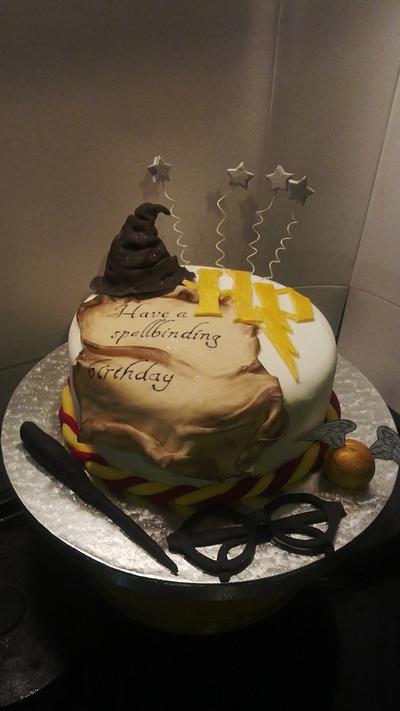 Harry Potter  - Cake by kubashini