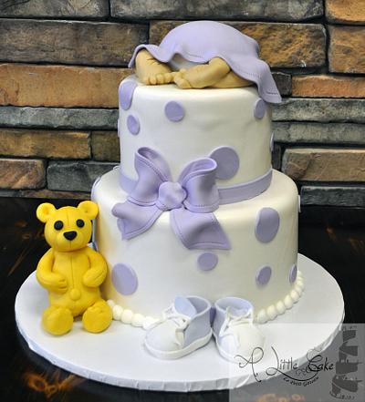 2 Tiered Baby Shower Cake - Cake by Leo Sciancalepore