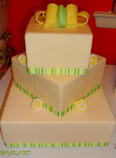 ENGAGEMENT CAKE - Cake by Linda