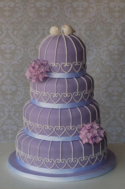 Vintage Birdcage Cake - Cake by Ruth Howell 