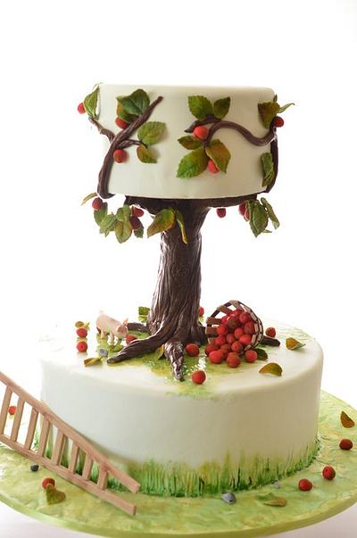 Fall wedding cake - Cake by rosegateaux