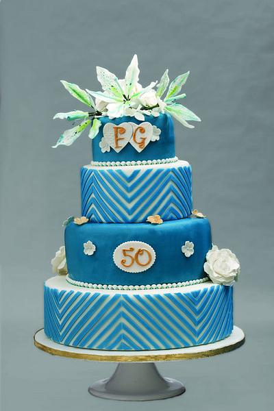 50th anniversary - Cake by Alessandra