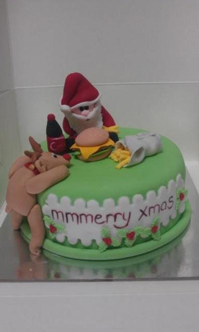 rudolph is hungry - Cake by jodie baker