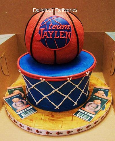 Basketball Goal Cake - Cake by DeliciousDeliveries