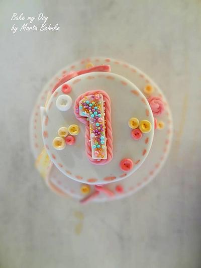 button cake - Cake by Marta Behnke