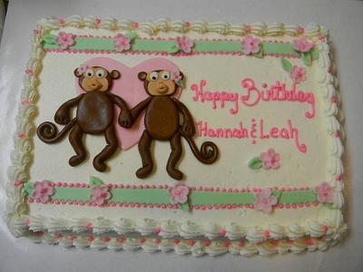 Monkeying around - Cake by Donna Tokazowski- Cake Hatteras, Martinsburg WV