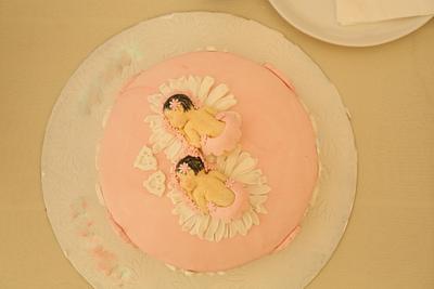 Twin Blessings - Cake by tangerineskitchen