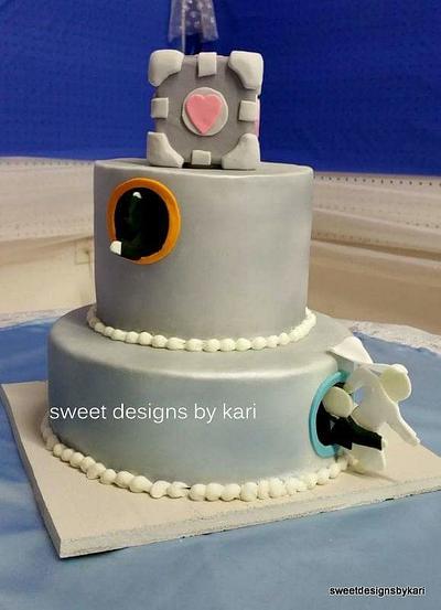 Portal Wedding Cake - Cake by Sweet Designs by Kari