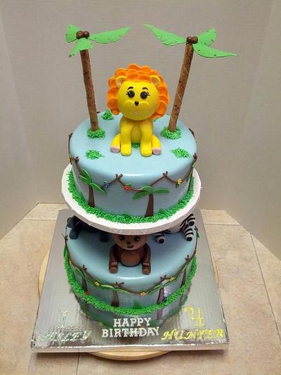 Jungle Birthday Cake - Cake by JB