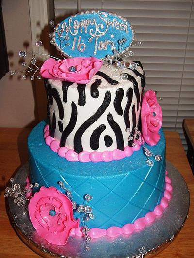 Tori Sweet 16 - Cake by Jennifer C.