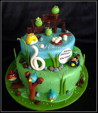Angry bird  - Cake by Sweet Surrender by Avril