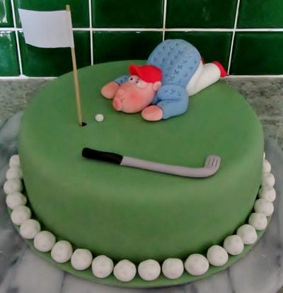 Golfer cake - Cake by Lelly