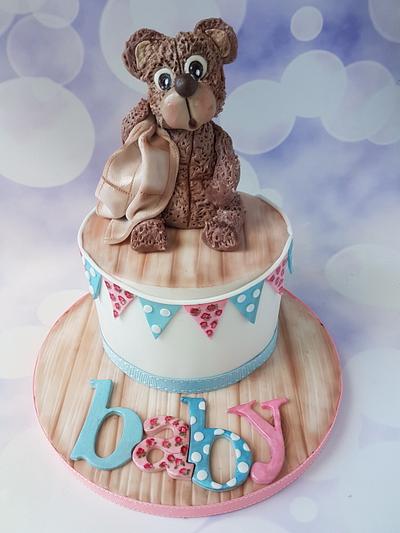 Baby shower cake - Cake by Jenny Dowd