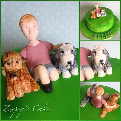 Walkies - Cake by Zoepop
