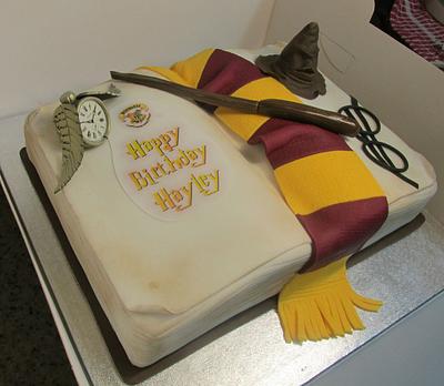 Harry Potter Book - Cake by MarksCakes