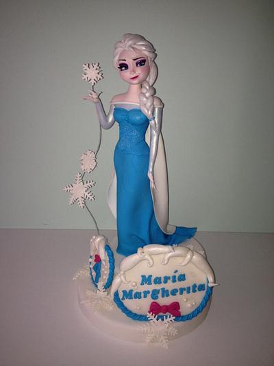 Elsa By Frozen - Cake by Laura