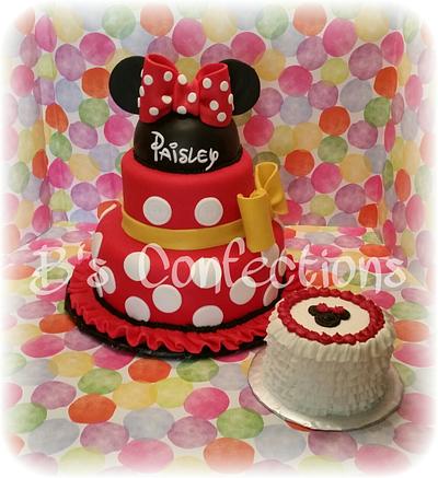 Minnie  - Cake by bconfections